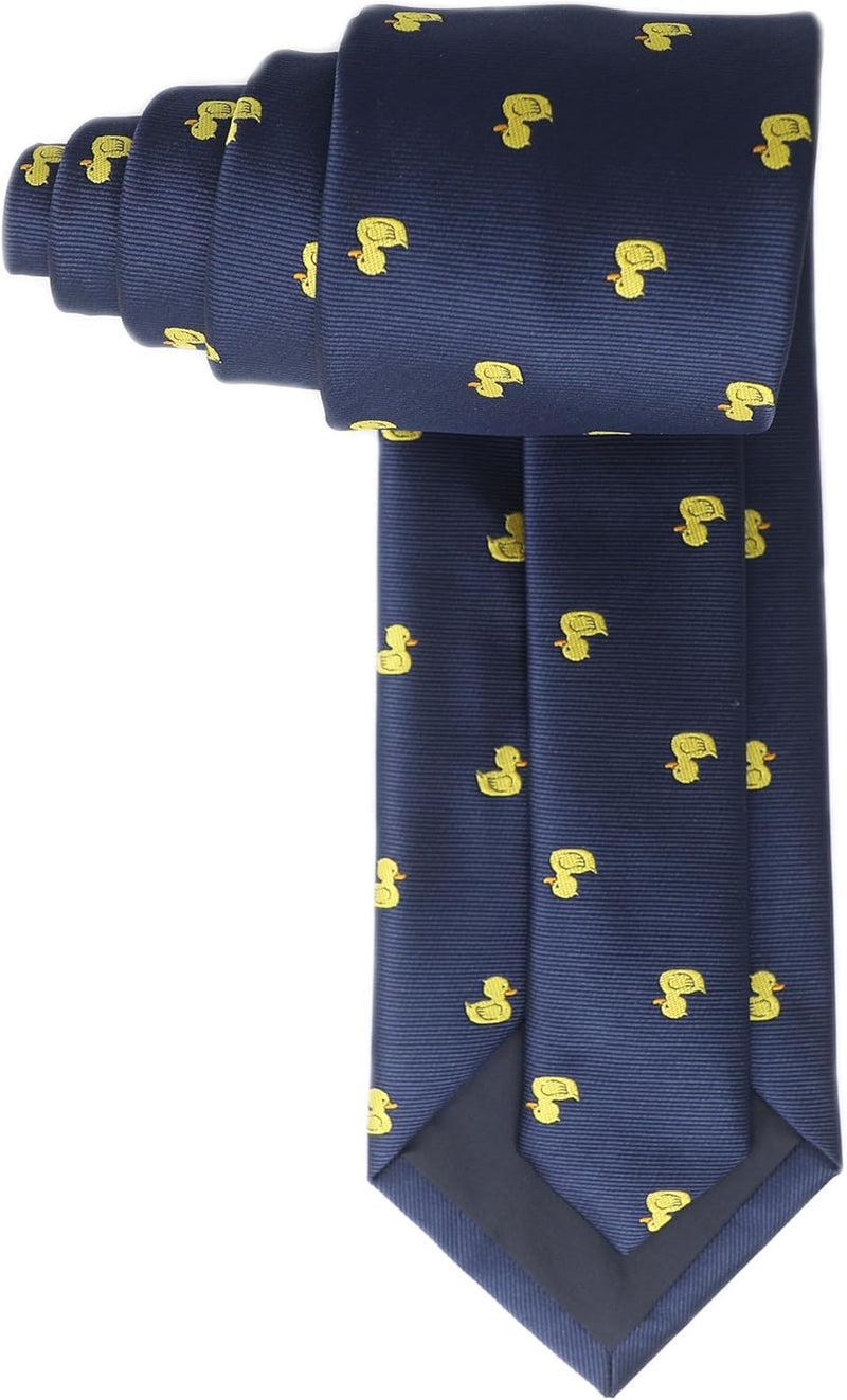 MENDEPOT Animal Pattern Necktie With Gift Box Sea Animal Pattern Tie Father's Day Birthday Gift Tie - Image 4